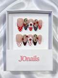 Celestial Heart Extra Long Press-On Nails