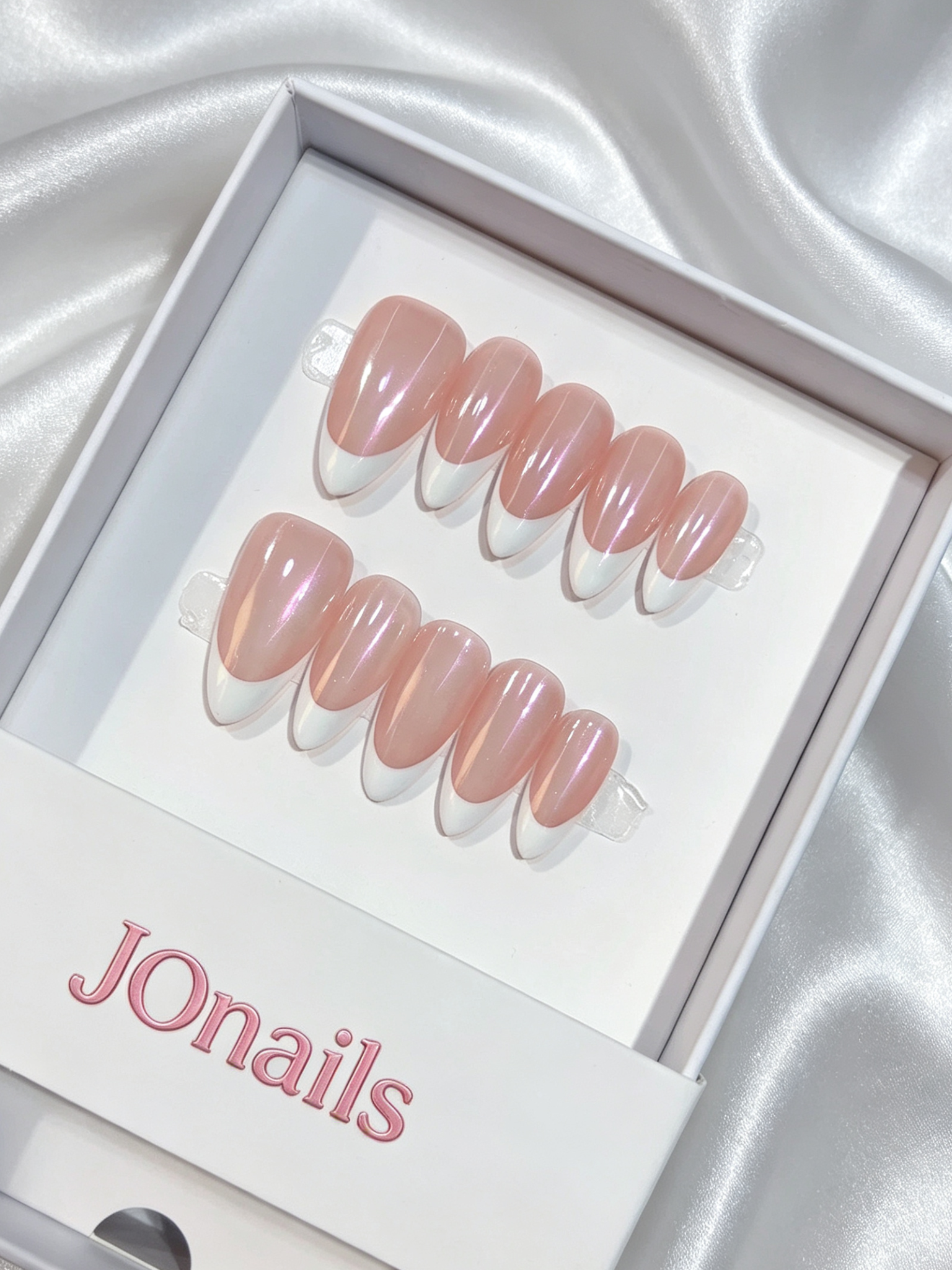 Crystal Daisy Sparkle Press-On Nails