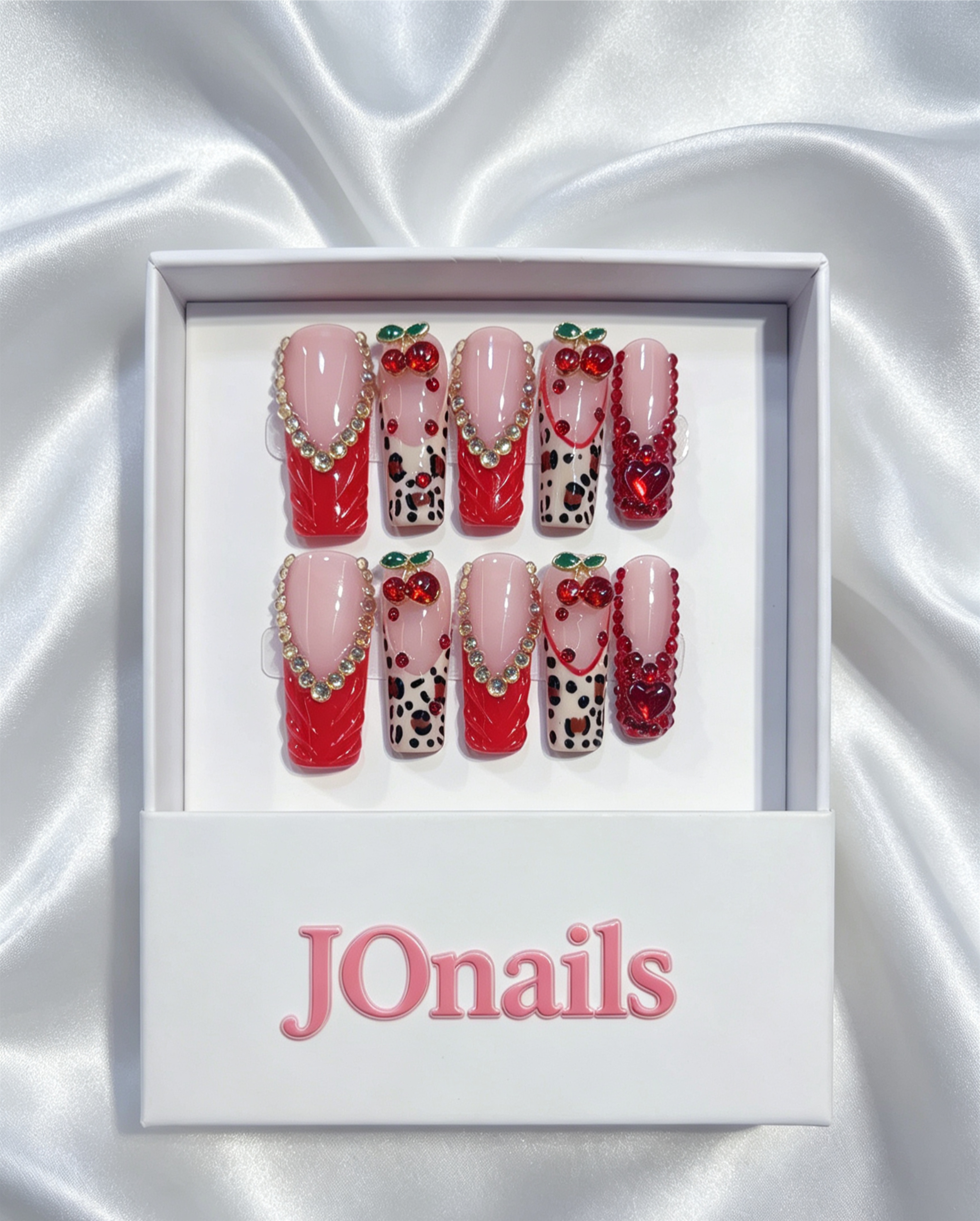 Cherry Bomb Press-On Nails
