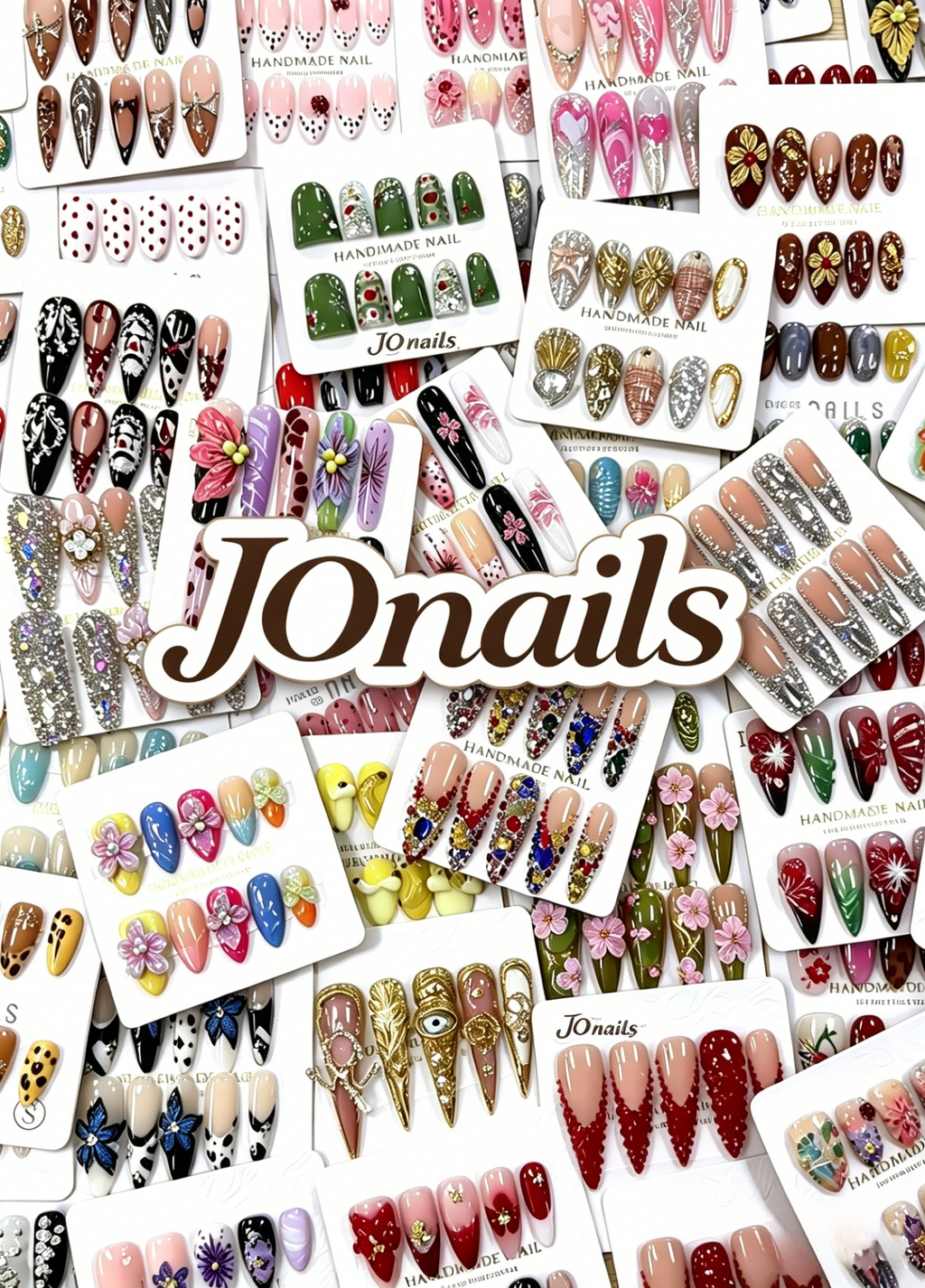 Live Stream Exclusive Link 1 (Confirm Before Ordering)-Handmade Reusable Press-On Nails - Glossy Finish Nail Setfor Daily Wear and Special Occasion Styling<br/>Luxury Handmade Press-On Nails Designed for Reusable Wear