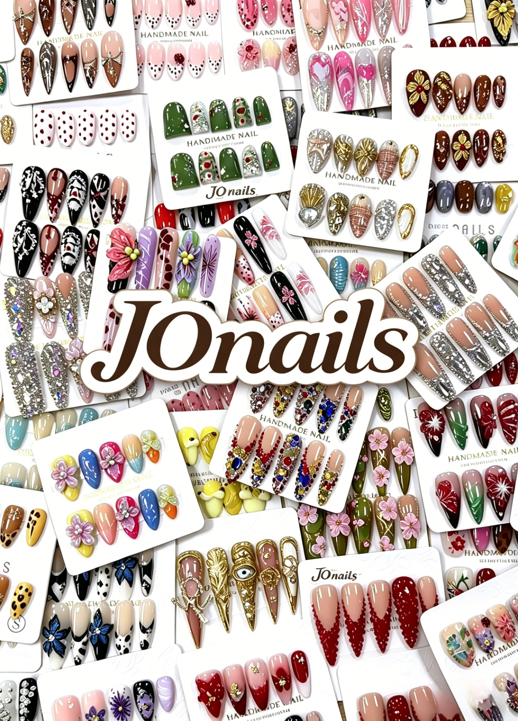 Live Stream Exclusive Link 1 (Confirm Before Ordering)-Handmade Reusable Press-On Nails - Glossy Finish Nail Setfor Daily Wear and Special Occasion Styling<br/>Luxury Handmade Press-On Nails Designed for Reusable Wear